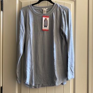 Matty M long sleeve crew neck tunic top NWT